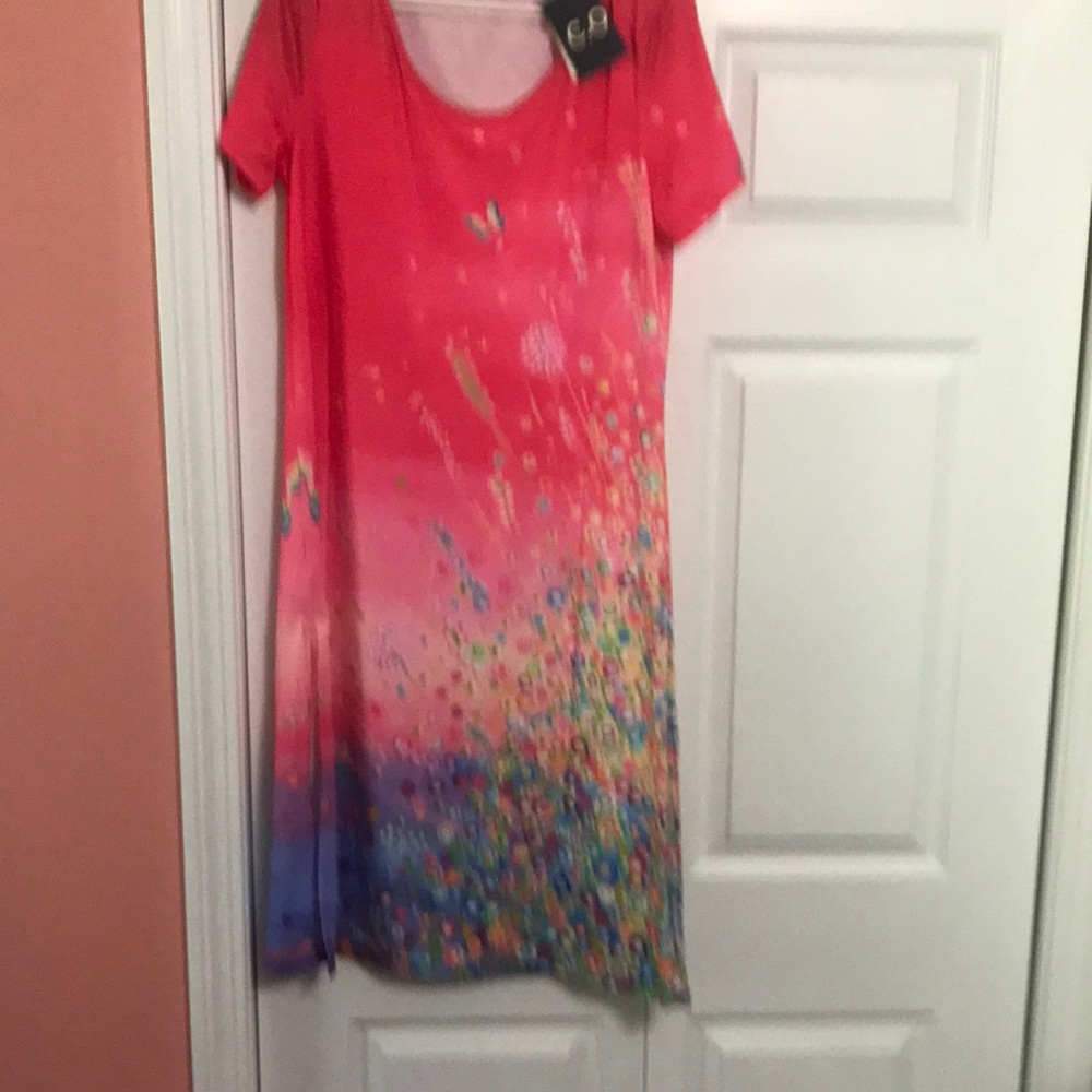 Flowing summer maxi dress